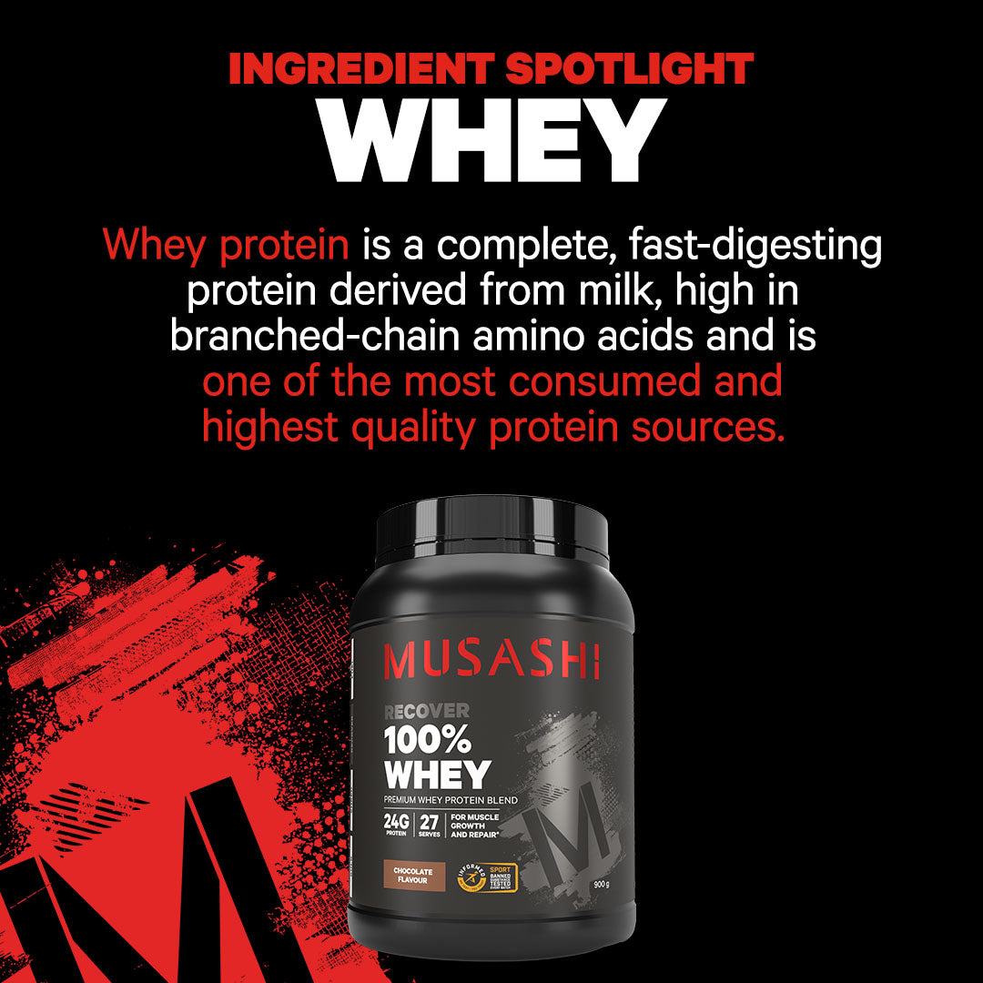 Musashi Protein Powder 100% Whey Protein Powder