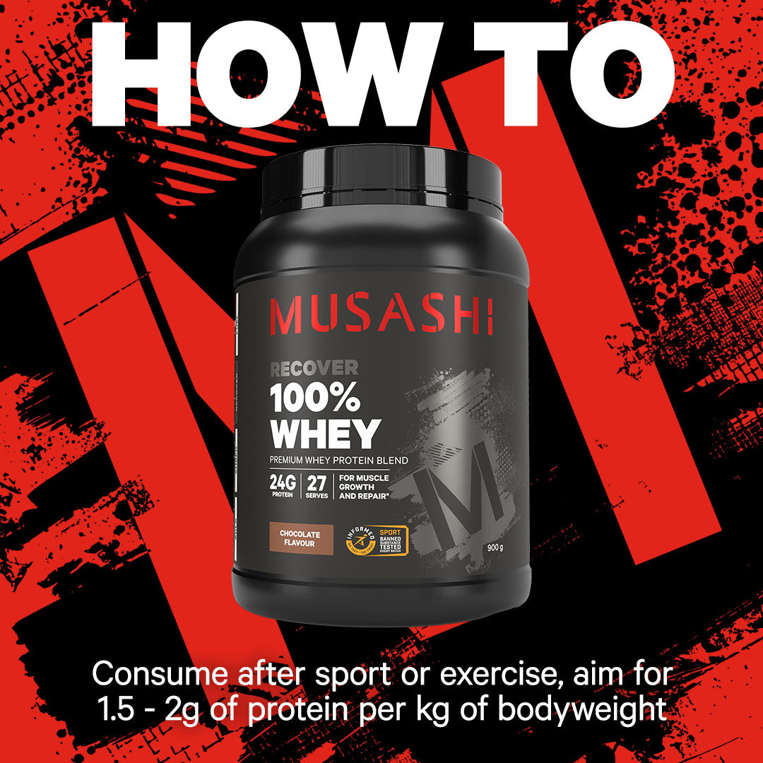 Musashi Protein Powder 100% Whey Protein Powder