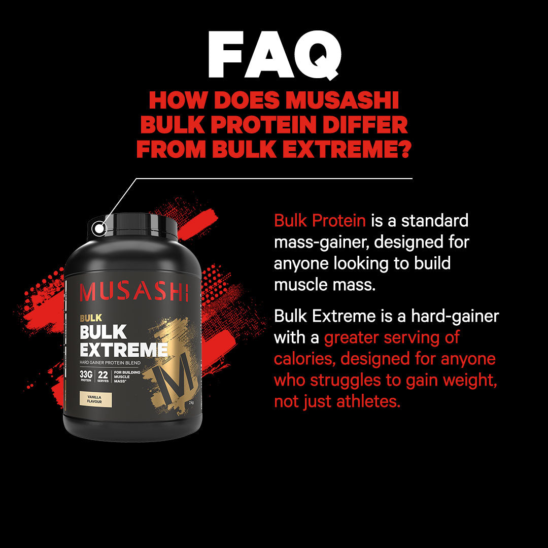 Musashi Protein Powder Bulk Extreme Powder