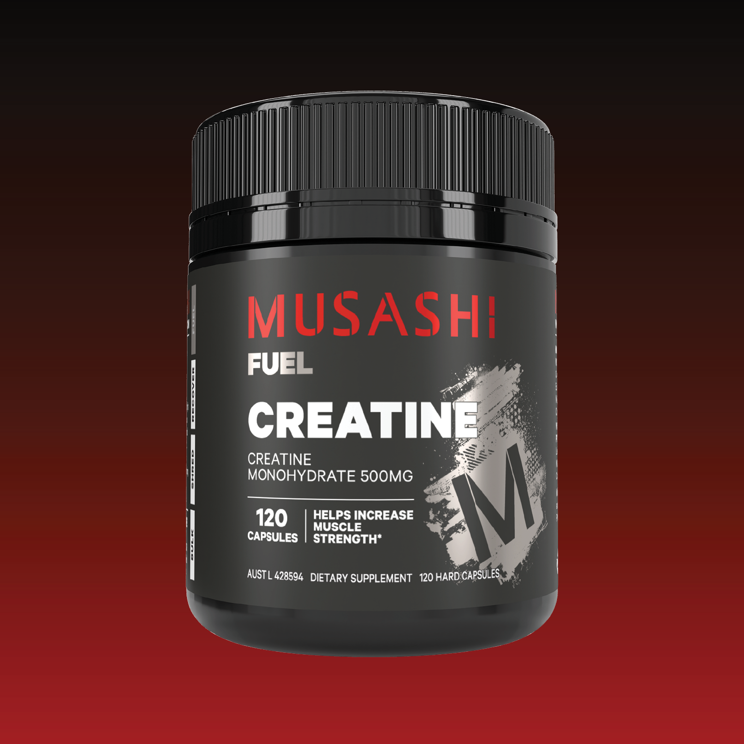 Musashi Capsules Creatine 120 Capsules
