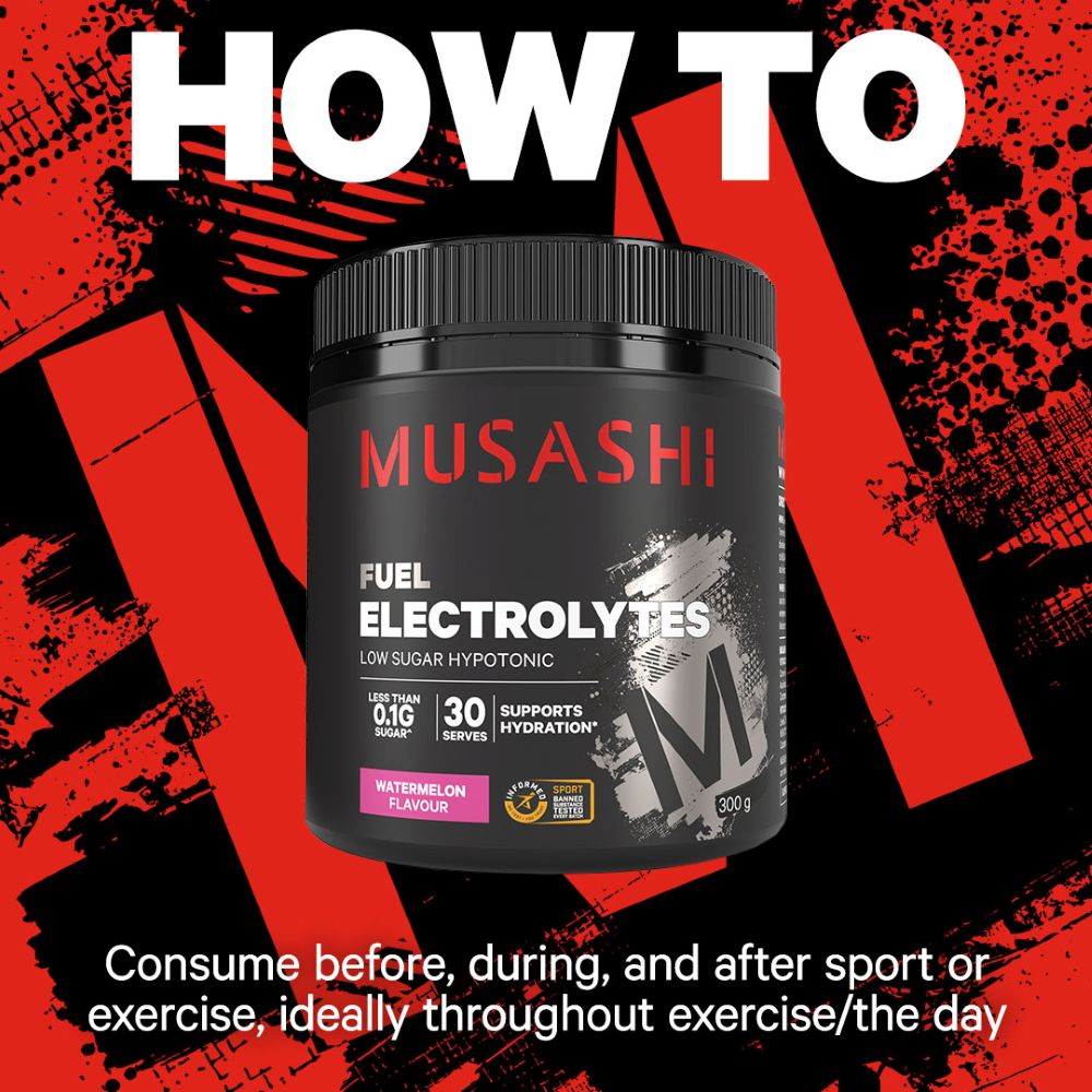 Musashi Supplements Electrolytes 300g