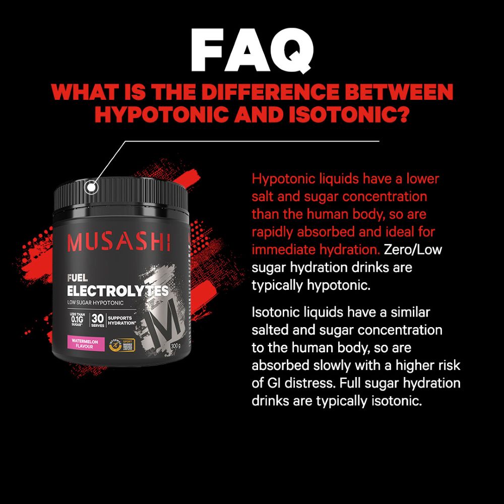 Musashi Supplements Electrolytes 300g