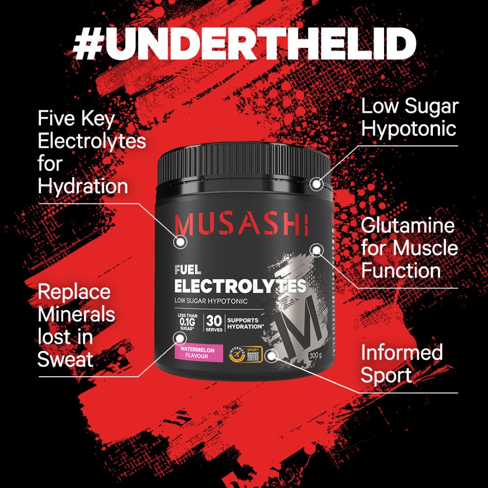 Musashi Supplements Electrolytes 300g