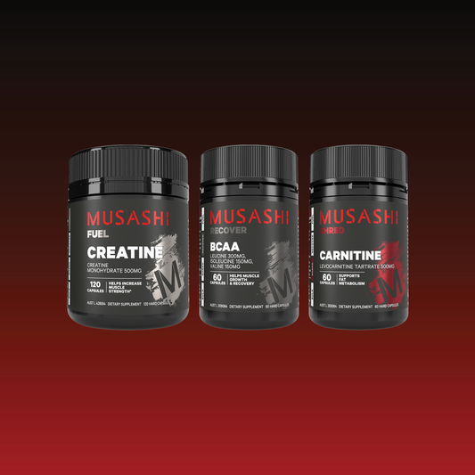 Musashi Capsules Essential Caps Bundle Pack