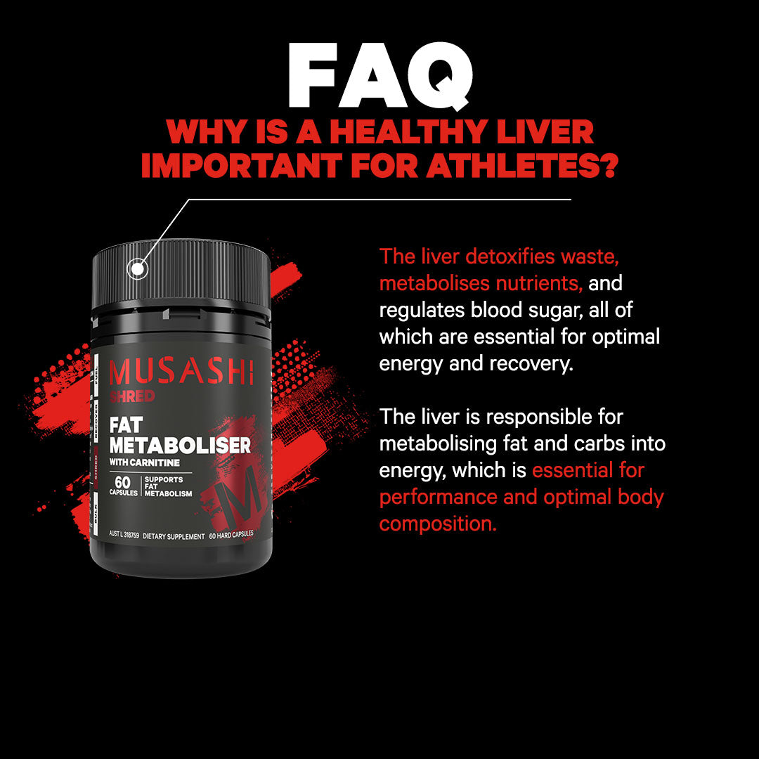Musashi Capsules Fat Metaboliser with Carnitine 60 Capsules