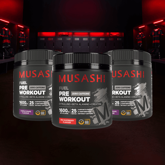 Musashi Bundle Pre Workout Zero Caffeine Bundle