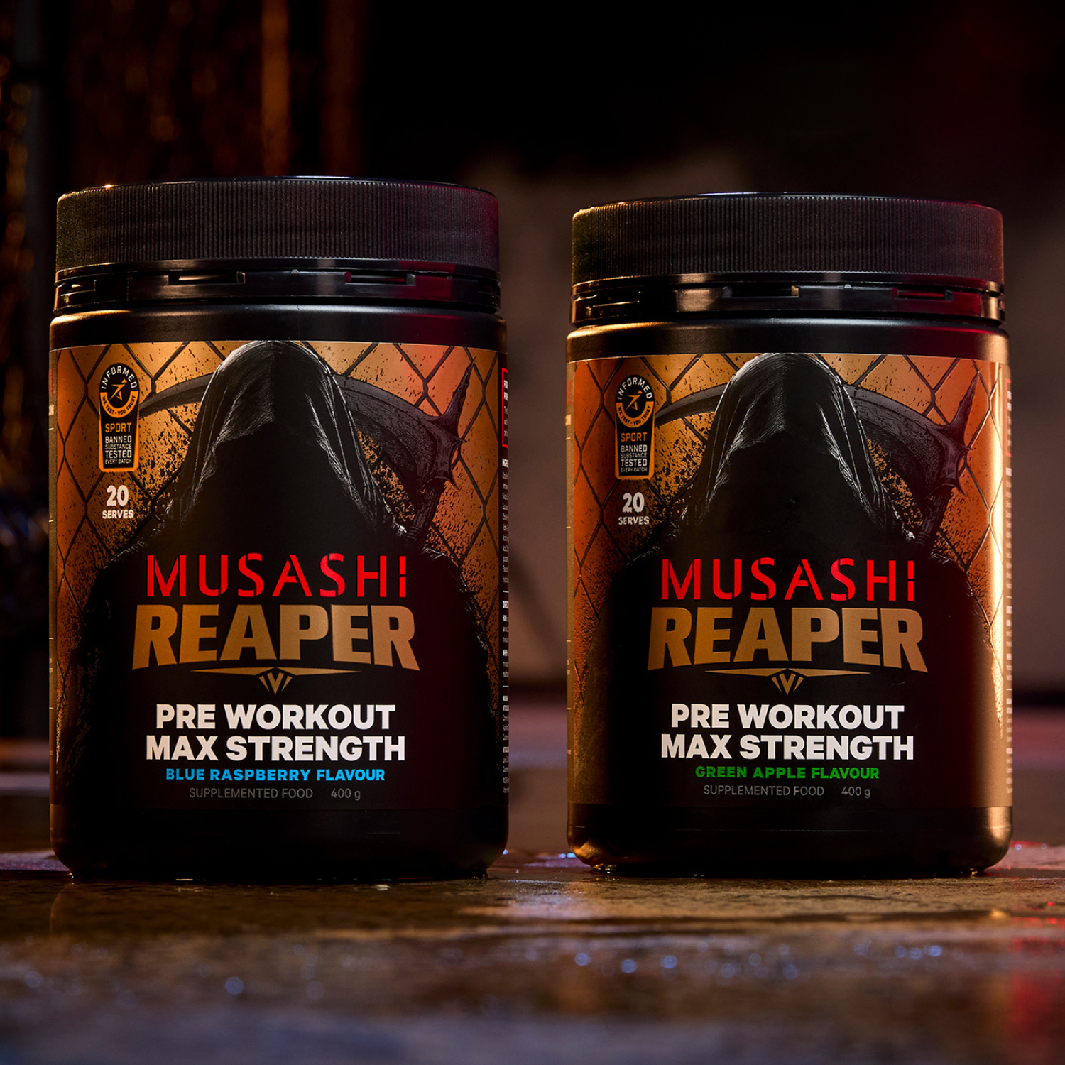 Musashi REAPER PRE-WORKOUT MAX STRENGTH