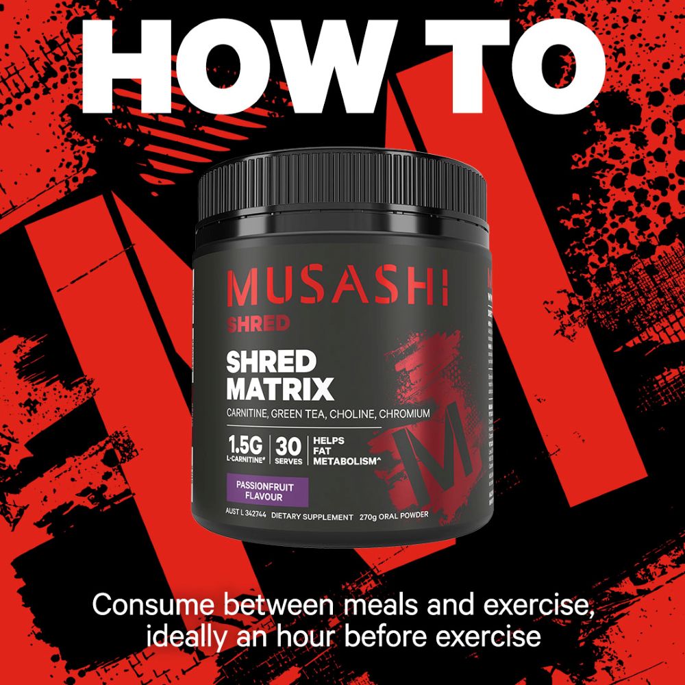 Musashi Shred Matrix 270g
