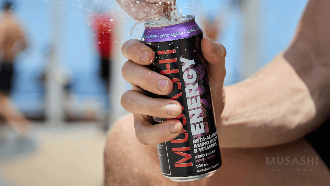 Musashi Energy Drink vs Coffee Before Sport