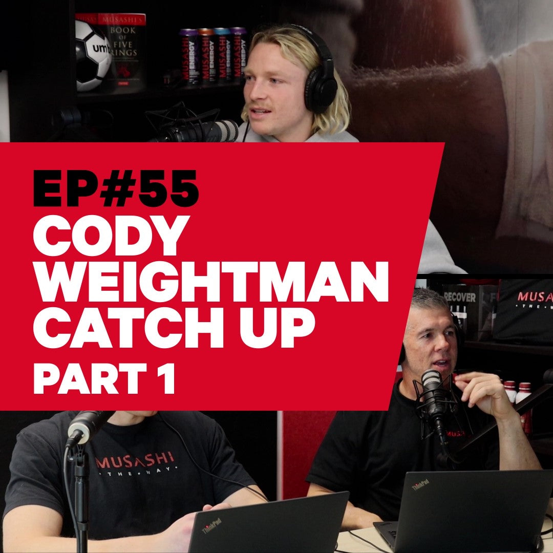 Musashi Podcast Episode #55: AFL Small Forward Cody Weightman
