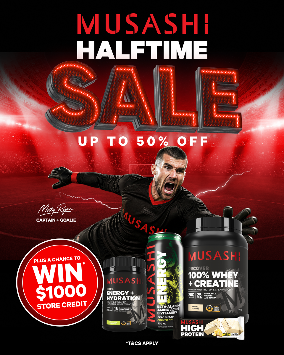 Musashi Halftime Sale