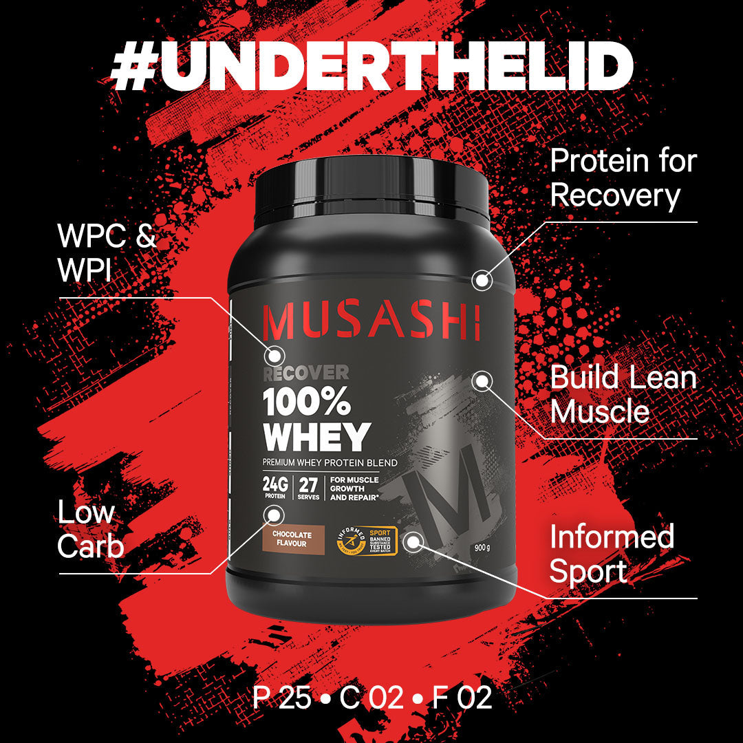 Musashi Protein Powder 100% Whey Protein Powder
