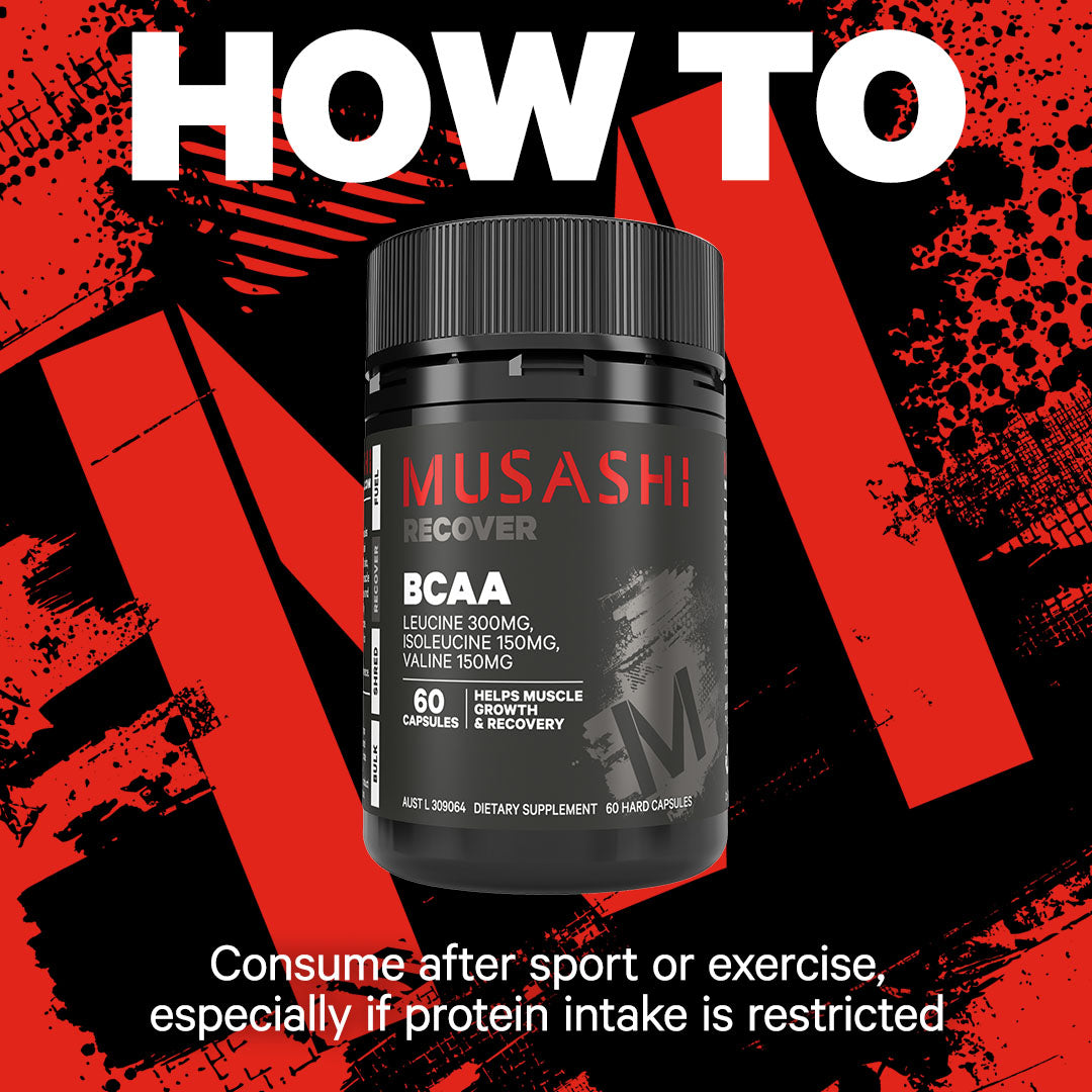 Musashi Capsules BCAA 60 Capsules