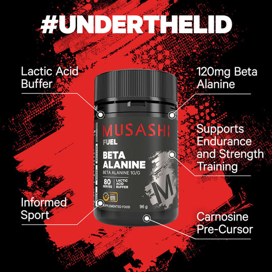 Musashi Supplements Beta Alanine 96g