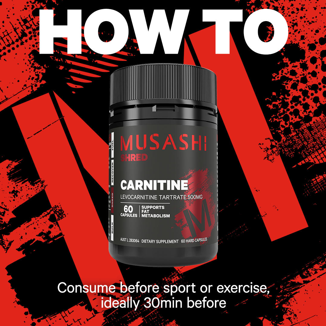 Musashi Capsules Carnitine 60 Capsules