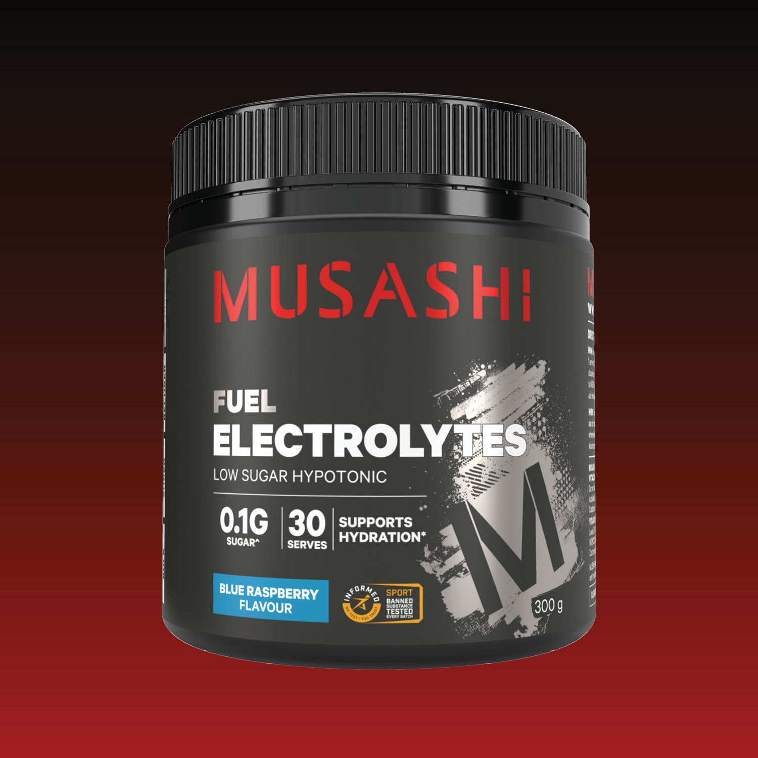 Musashi Supplements Blue Raspberry Electrolytes 300g