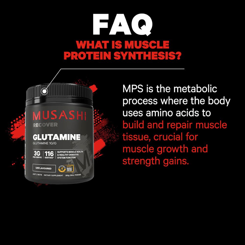 Musashi Supplements Glutamine 350G